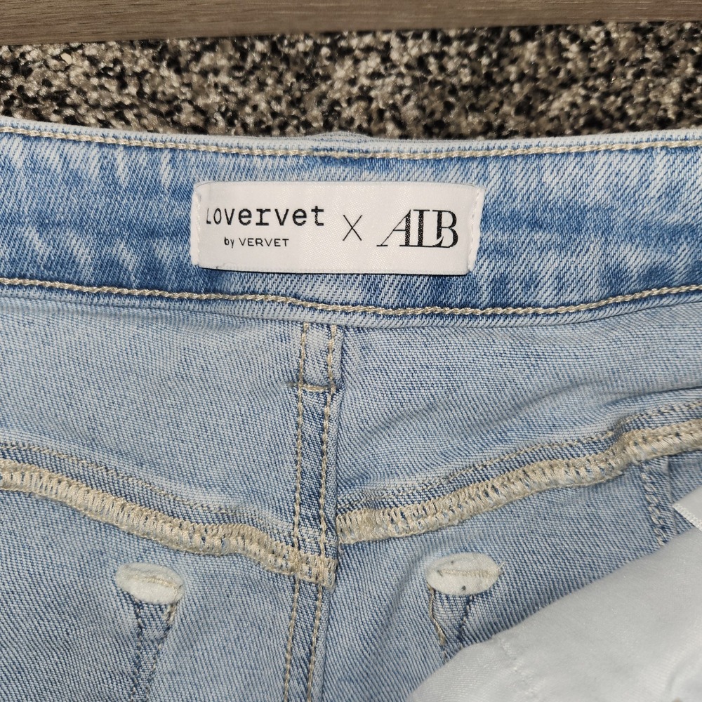 Lovervet By Vervet Felicity Hi Rise Tummy Control Booty Sculpting Wide Leg 29/9 - Picture 4 of 8